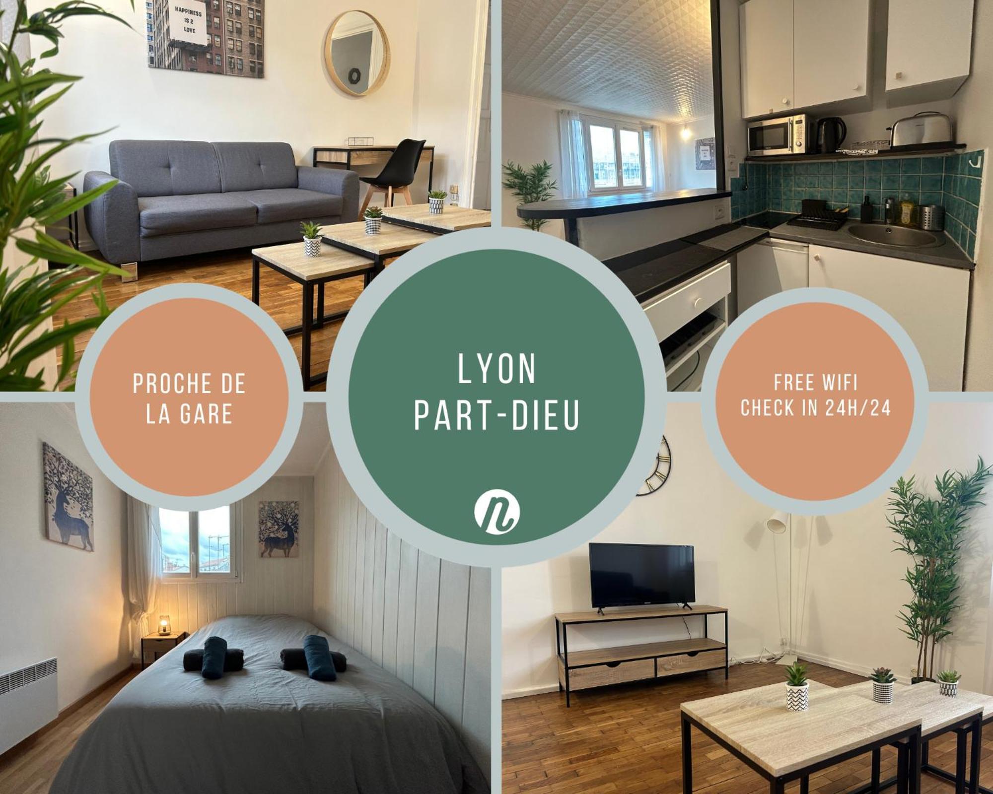 Le Garibaldi - 2 Pieces Avec Espace Teletravail Lyon Eksteriør bilde